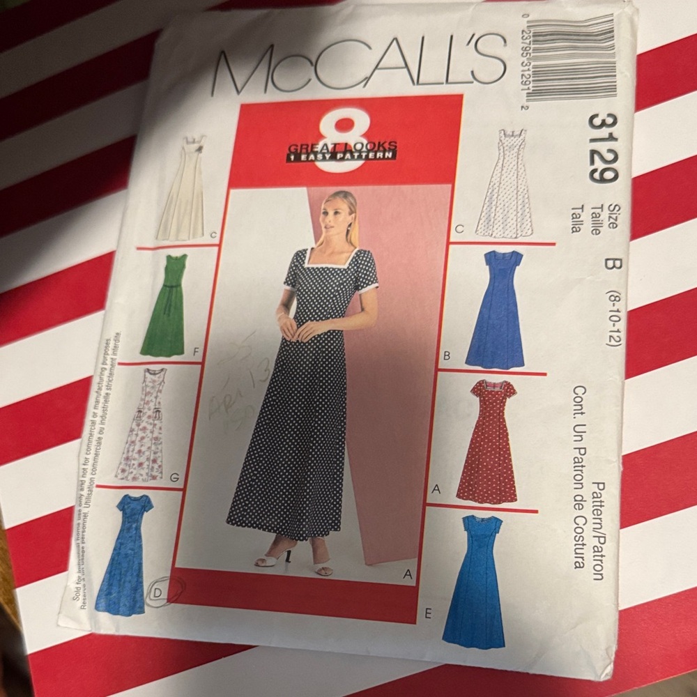 Navy Polka Dot Women's Dress